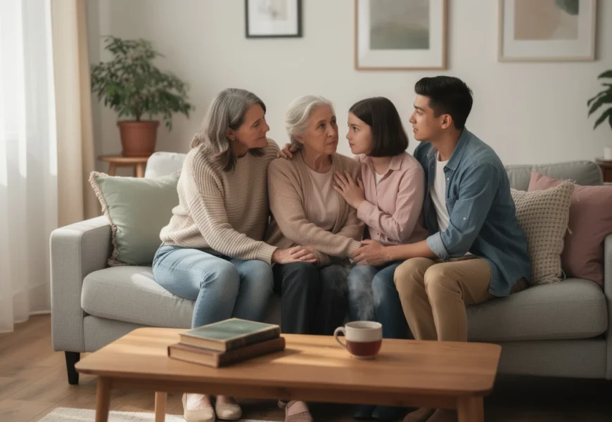 Parler du cancer à ses proches